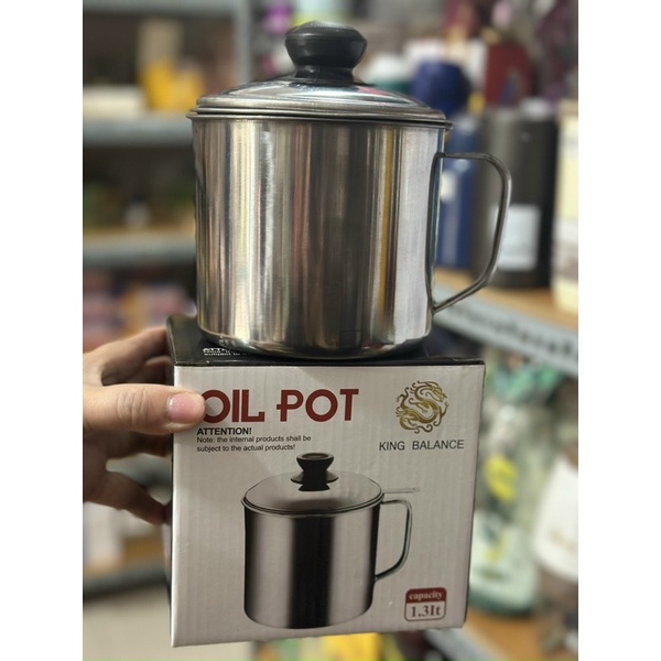 Ca Lọc Dầu Ăn Bằng Inox