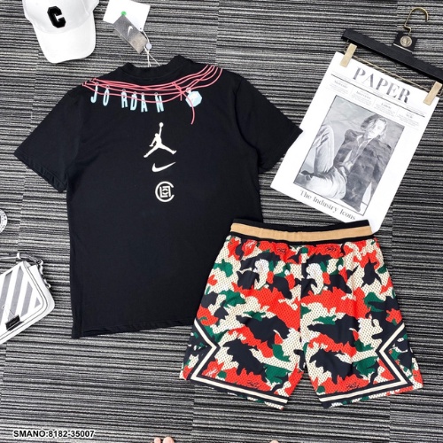 Bộ Quần Áo Mùa Hè JD Hình In Cao Cấp, Quần Gió Loang Phối Màu Cực Nét Hot Trend Cho Nam