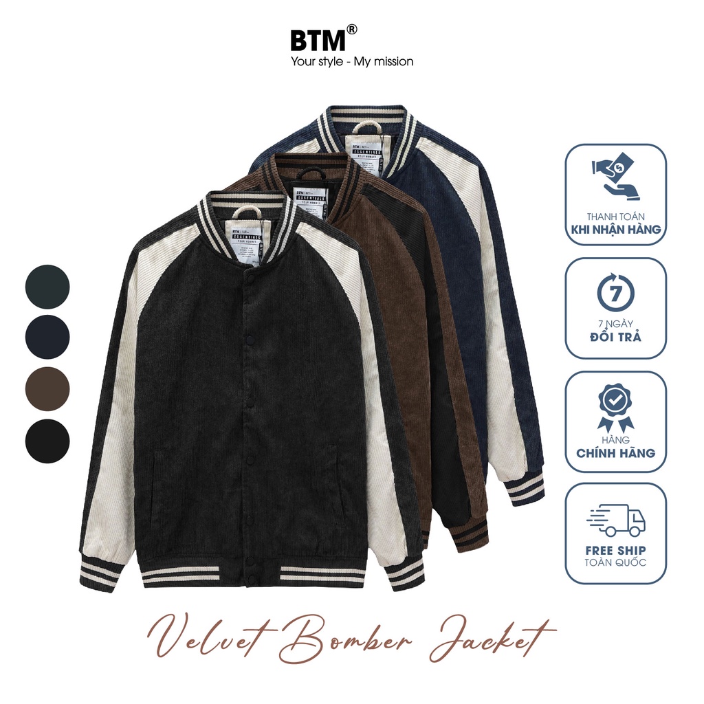 Rangal color velvet bomber jacket - 12.530 - BTM Studios