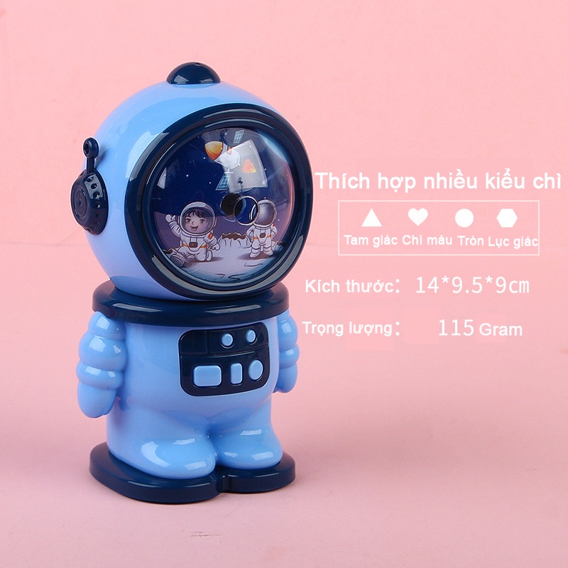 Gọt bút chì, đồ chuốt bút chì quay tay hình phi hành gia đáng yêu Lipokidsshop