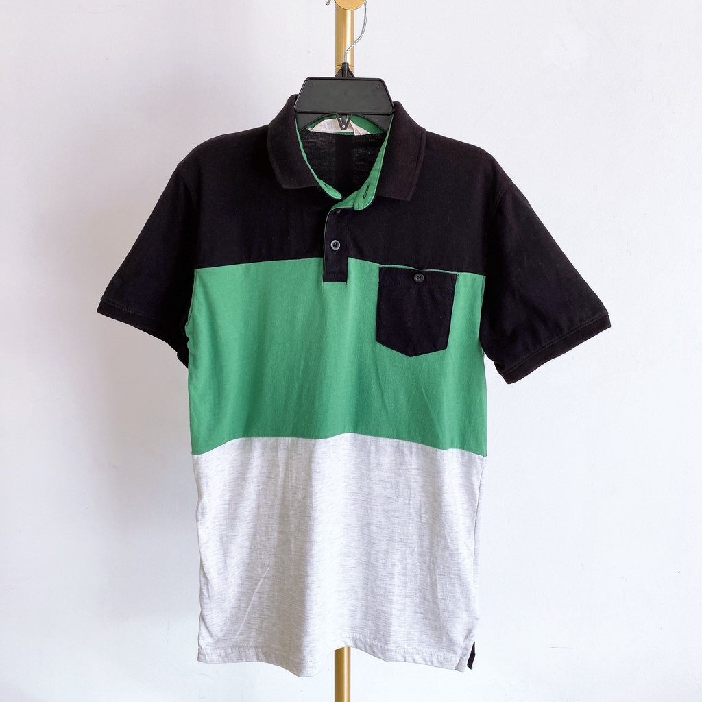 THANH LY* ÁO THUN POLO BÉ TRAI HM MẤT TAG CHƯA MẶC ( bị lỗi nhẹ )