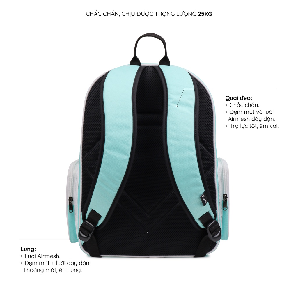 Scarab Estate Backpack Unisex - Balo Đi Học Thời Trang, Đựng Vừa Laptop 15,6inch