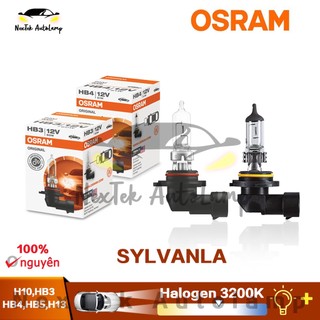 OSRAM H10 H13 HB3 HB4 HB3A HB4A HB5 Tiêu chuẩn Bóng đèn ban đầu sáng bóng xe H halogen Sản xuất tại Mỹ  Sylvania Bóng đèn(1 bóng đèn)