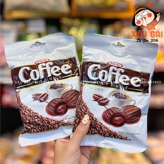 Kẹo Cứng Cafe Nhân Siro Tayas Coffee Intense 90g