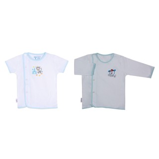 Áo bác sĩ cho bé hello b&b tay ngắn/tay dài size m - l - xl, mẫu ngẫu nhiên