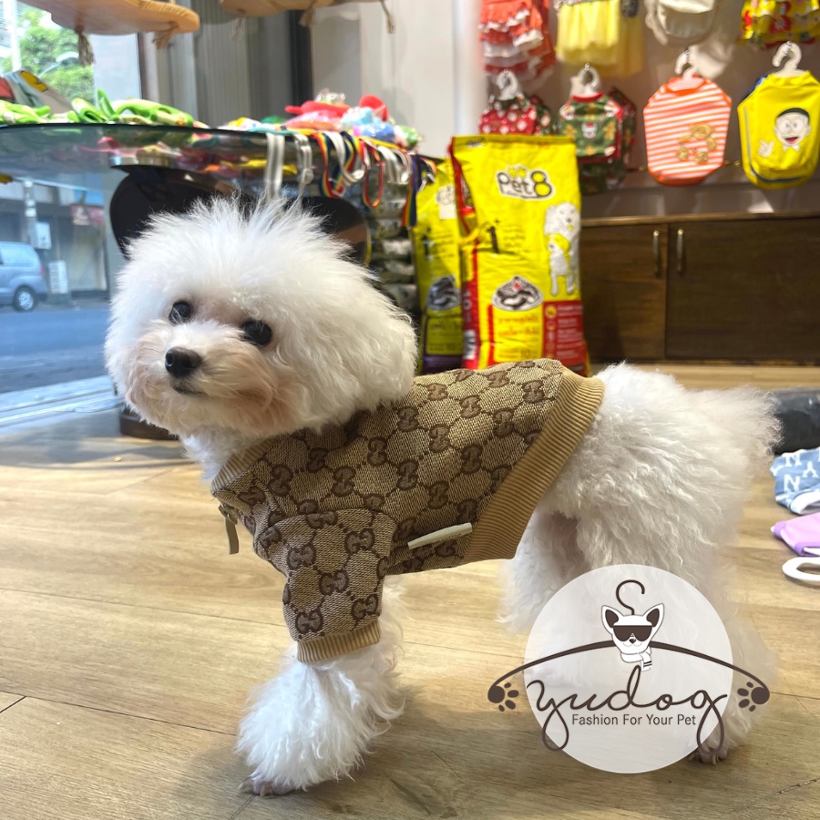 Áo khoác thời trang cho chó mèo yudog - áo dễ thương cho thú cưng chó mèo