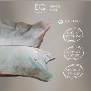 2 vỏ gối lụa tencel 60s kt50x70
