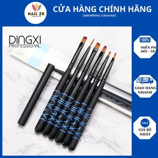 Cọ vẽ móng nail hoa cúc dingxi chính hãng