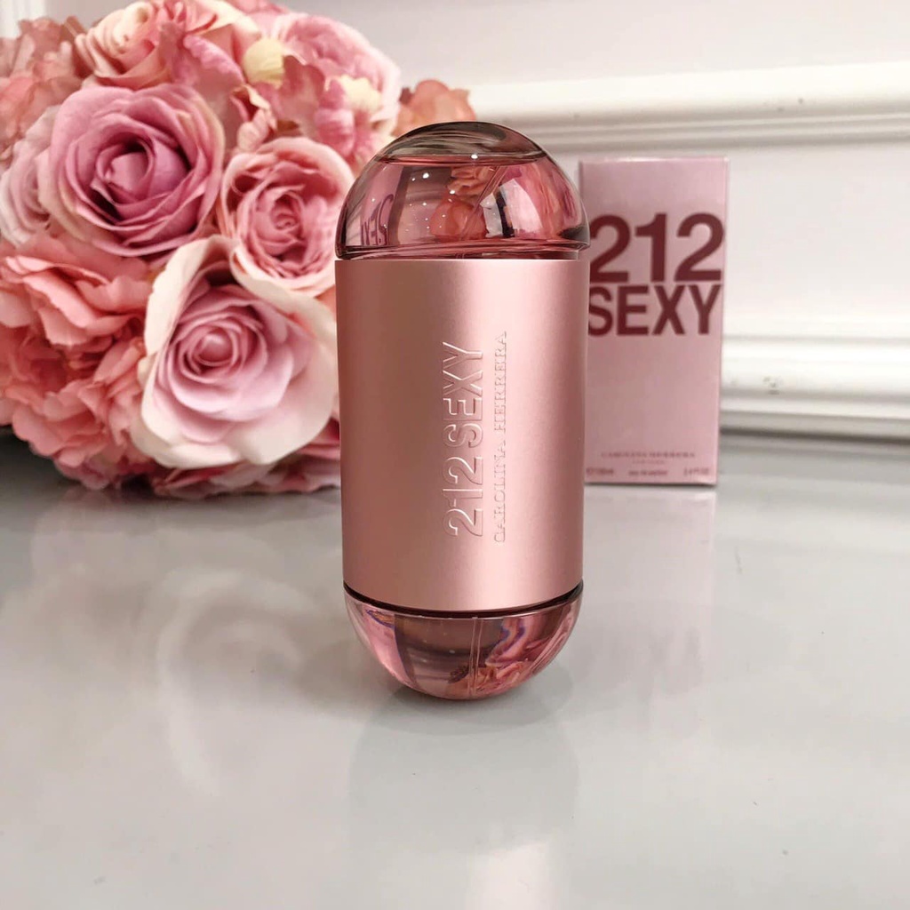 Nước Hoa Nữ 212 Sexy EDP Dung Tích 100ml - Dầu Thơm Nữ Hương Quyến Rũ Gợi Cảm Ấn Tượng