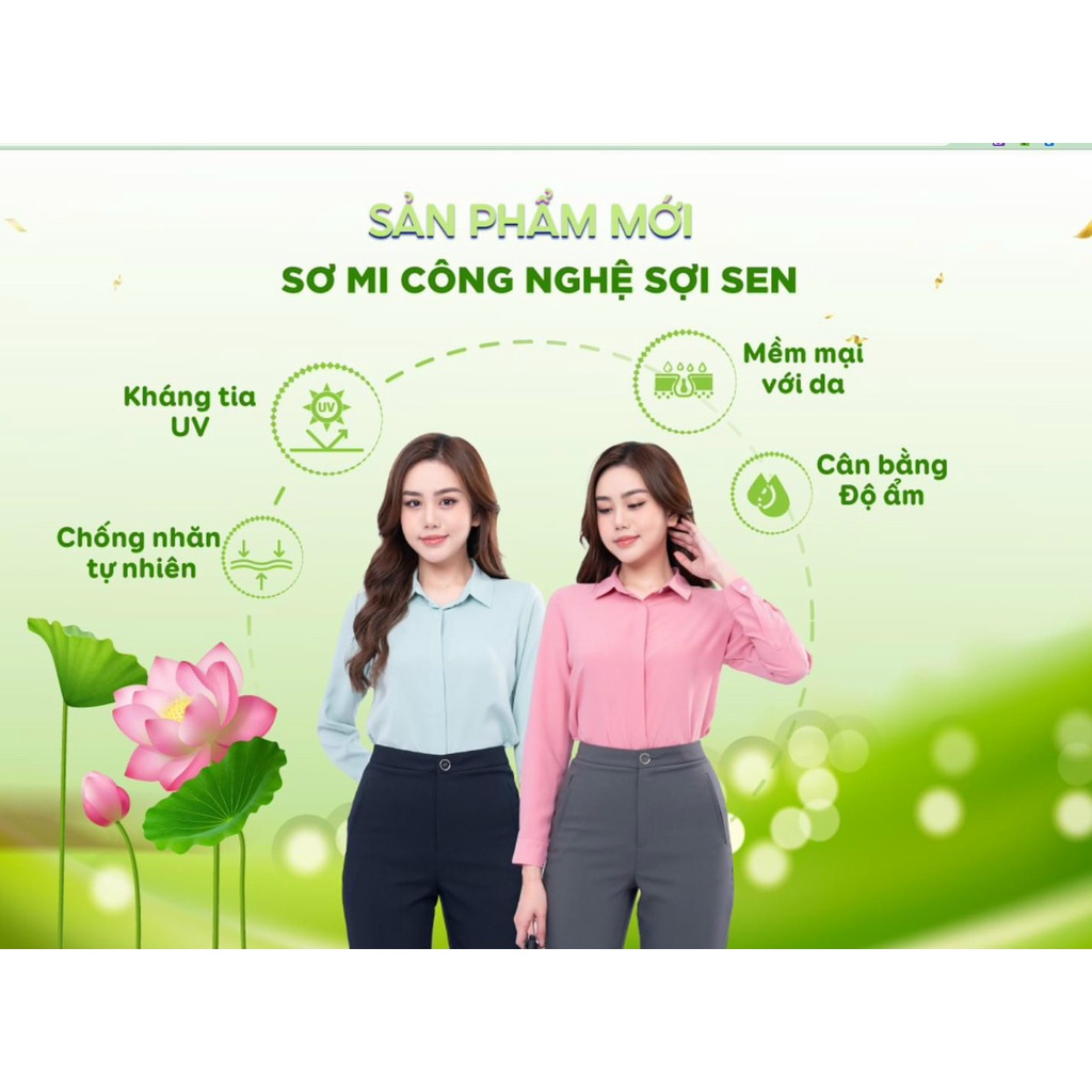 Mẫu mới 2023 áo sợi sen cao cấp vải siêu mềm mịn