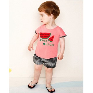 (100) Quần hè cotton dưa hấu mbpuse05 bé trai bé gái