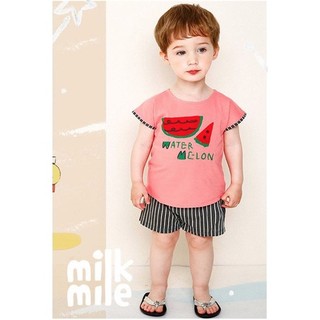 (100) Quần hè cotton dưa hấu mbpuse05 bé trai bé gái