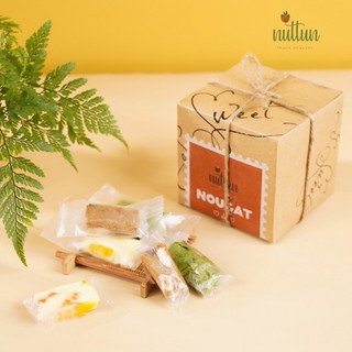 Kẹo nougat trái cây nhiệt đới nuttun 250g
