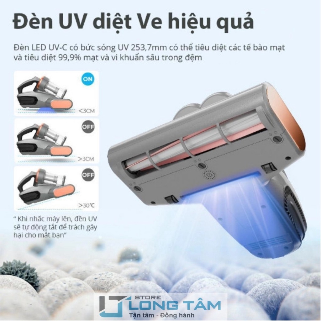 Máy hút đệm diệt khuẩn thông minh Smarock S10 Pro