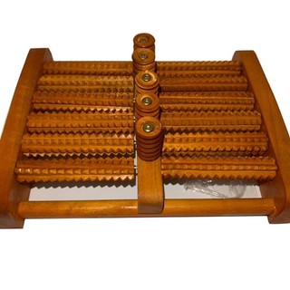 DỤNG CỤ LĂN - MASSAGE CHÂN BẰNG GỖ