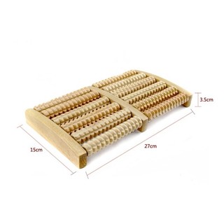 DỤNG CỤ LĂN - MASSAGE CHÂN BẰNG GỖ