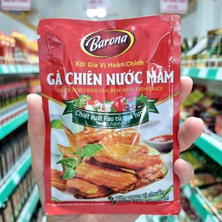 Xốt gia vị hoàn chỉnh barona gà chiên nước mắm gói 80g