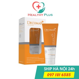 ✔️️️ Gel Sạch Mụn, Mờ Thâm, Ngừa Sẹo Tái Tạo Da Decumar Advanced Gel 20G - Sữa rửa mặt