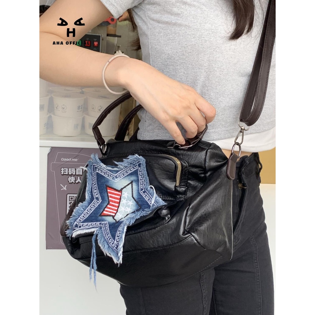 Túi Xách Nữ Đeo Chéo Cỡ Lớn Phong Cách Âu Mỹ