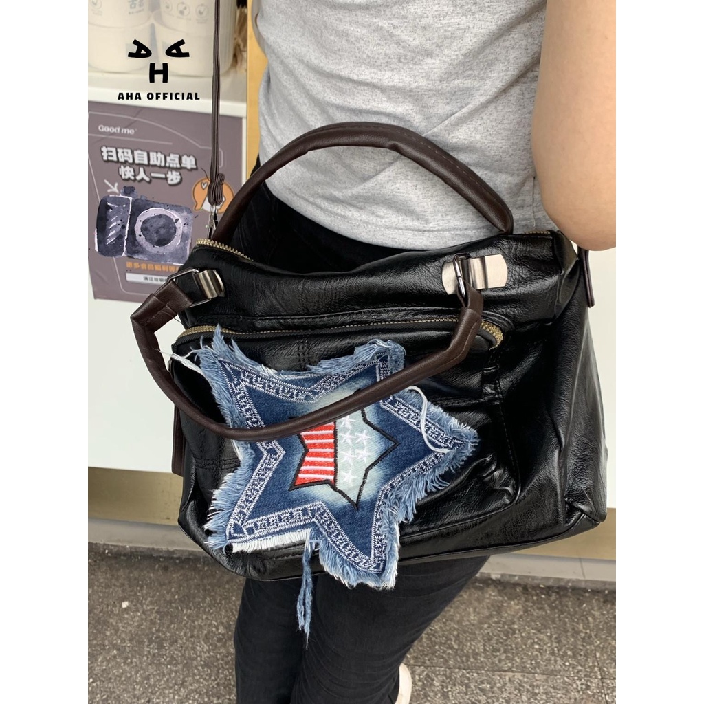 Túi Xách Nữ Đeo Chéo Cỡ Lớn Phong Cách Âu Mỹ