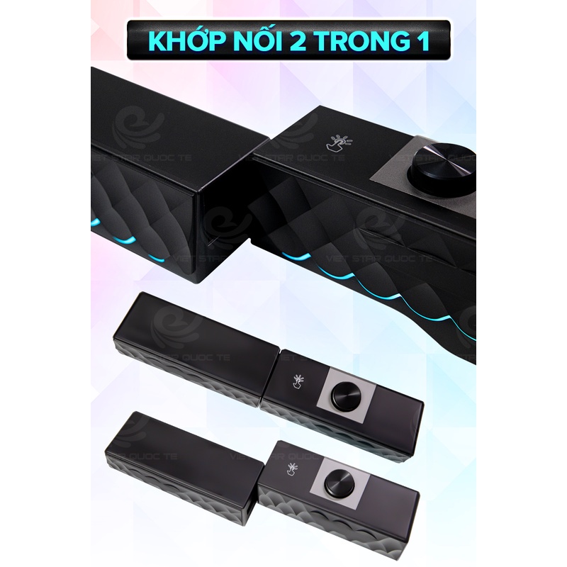 Loa Bluetooth VS-168 LED RGB chính hãng giá sỉ