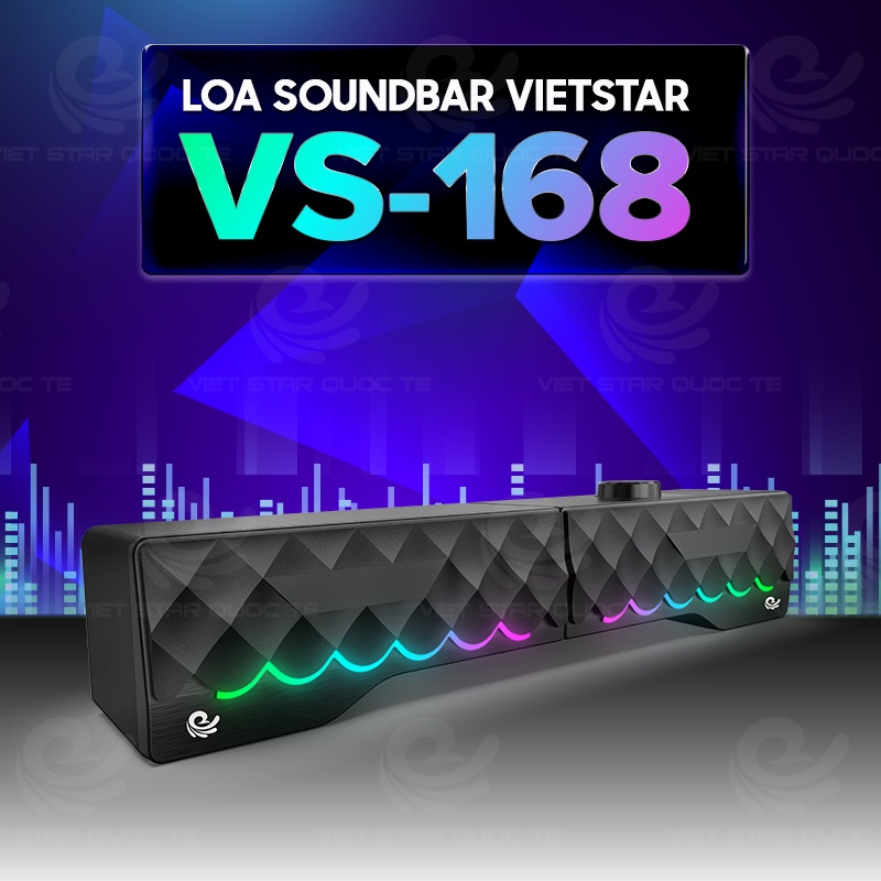 Loa Bluetooth VS-168 LED RGB chính hãng giá sỉ
