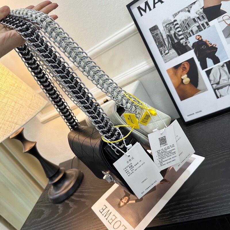 Túi trần trám quai xích đan hàng QC cao cấp