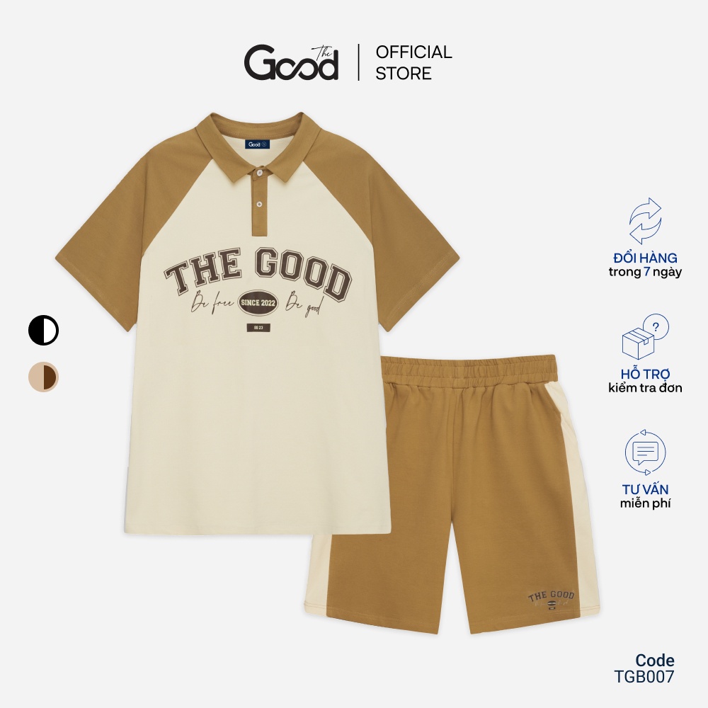 Set Bộ Unisex THE GOOD - Be Free Be Good