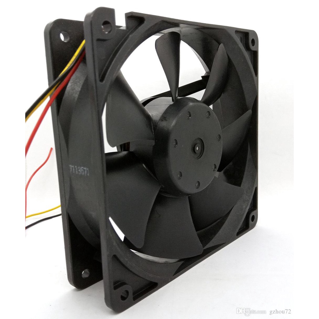 [Tháo máy mới 90%] Quạt tản nhiệt 48V 0.23A 12x12x3.2CM 2800RPM hãng NMB-MAT 4712KL-07W-B39 ShopLinhKienM2M
