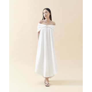 Đầm Nơ Bẹt Vai | Bow Tie Dress | CHEN Inspired
