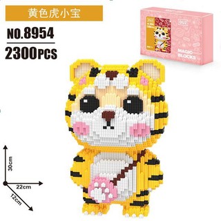 Bộ đồ chơi lắp ráp hổ con dễ thương cho bé