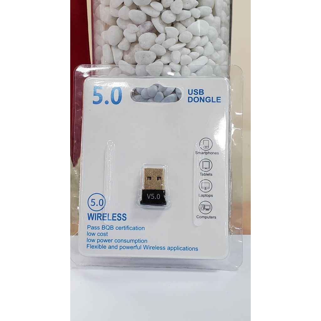 USB THU BLUETOOTH DONGLE 5.0 CHO PC, LAPTOP