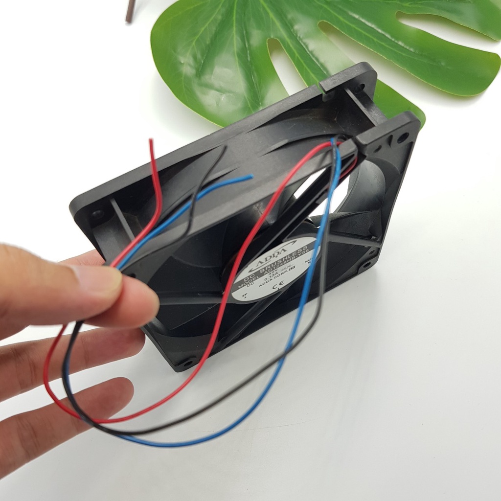 [Tháo máy mới 90%] Quạt tản nhiệt 40V 36V 0.13A 12x12x3.2CM Hãng ADDA AD1248HB-Y56 ShopLinhKienM2M