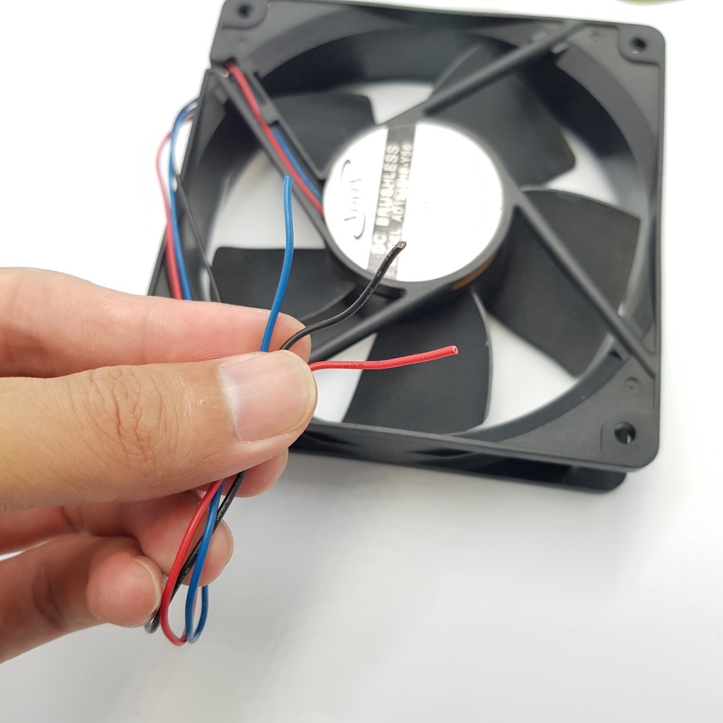 [Tháo máy mới 90%] Quạt tản nhiệt 40V 36V 0.13A 12x12x3.2CM Hãng ADDA AD1248HB-Y56 ShopLinhKienM2M