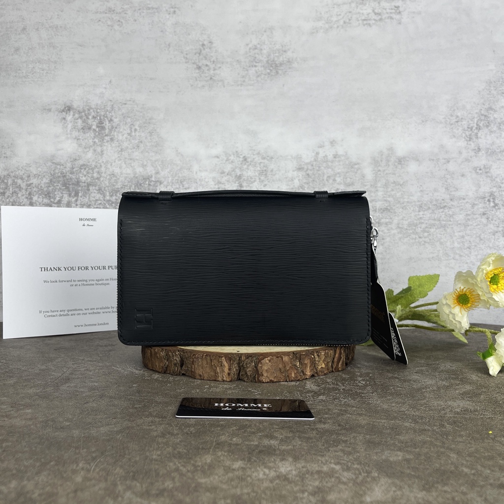 Ví Homme Manfredonia - Handmade long classic Epi leather wallet