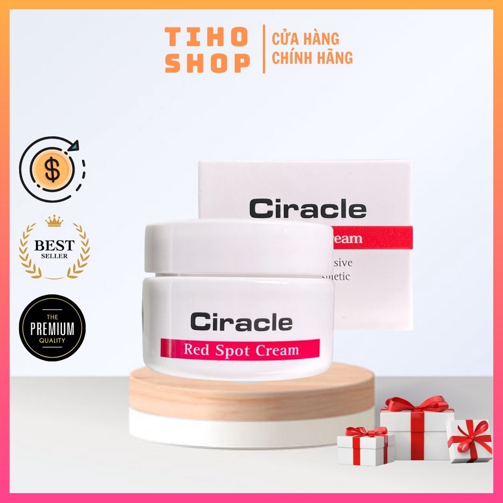 Kem làm giảm mụn sưng đỏ, mụn mủ Ciracle Red Spot Cream 30g MẪU MỚI