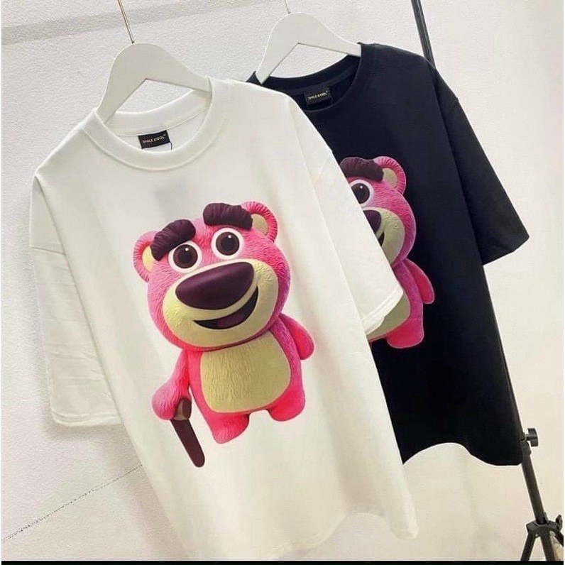 Áo Thun Nam Nữ Cổ Tròn In Gâu Mắt To Vải Cotton Tay Lỡ form Rộng Siêu Hot NEW UNISEX