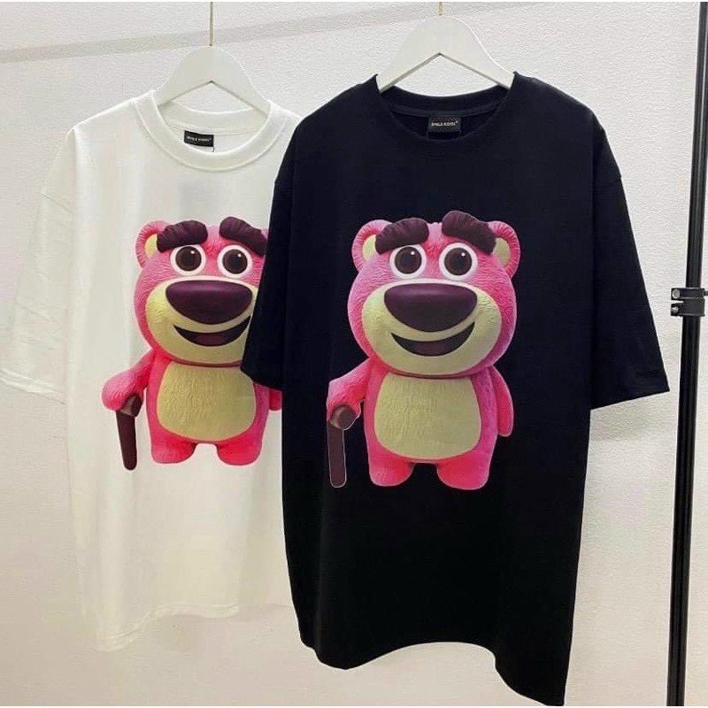 Áo Thun Nam Nữ Cổ Tròn In Gâu Mắt To Vải Cotton Tay Lỡ form Rộng Siêu Hot NEW UNISEX