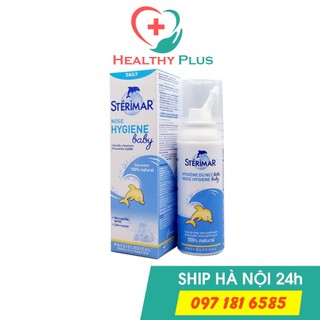✔️️️Bình rửa mũi nước muối biển sâu Stérimar - Cho trẻ từ sơ sinh đến trẻ 3 tuổi 0-3 tuổi STERIMAR