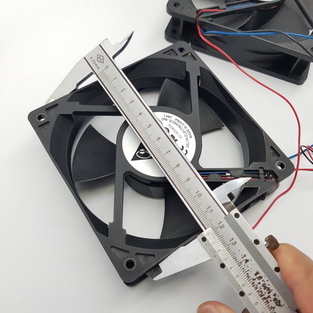 [Tháo máy mới 90%] Quạt tản nhiệt 40V 36V 0.13A 12x12x3.2CM Hãng ADDA AD1248HB-Y56 ShopLinhKienM2M