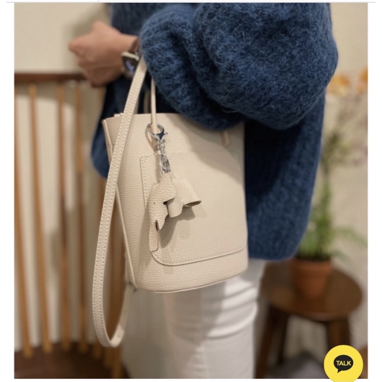 Túi xách Hàn Quốc. Túi đeo vai, túi xách tay màu be 한국 가방