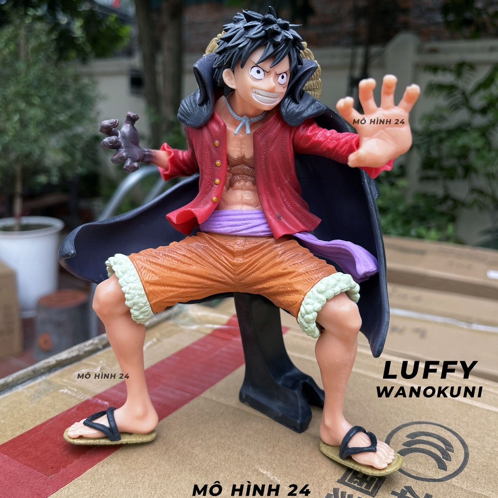 ĐỒ CHƠI TƯỢNG MÔ HÌNH LUFFY WANOKUNI 2 king of artist the luffy figure one piece đảo hải tặc lù lufy 24group mô hình 24