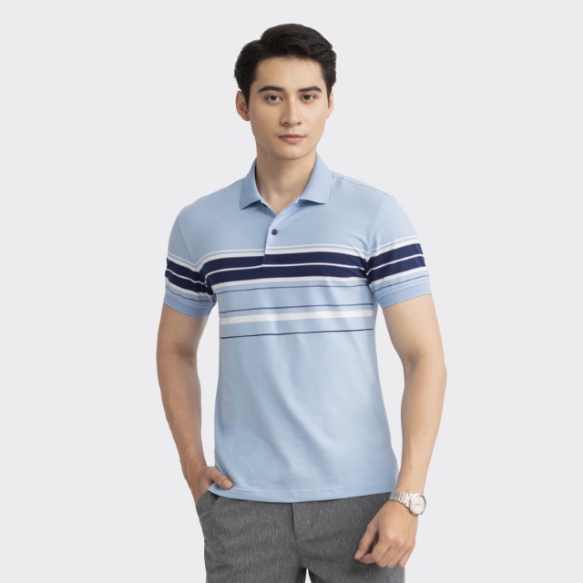 Áo thun nam POLO INSIDEMEN Form Slim Fit thiết kế vải cá sấu cotton cao cấp ngắn tay cực sang trọng và lịch lãm IPS046S3