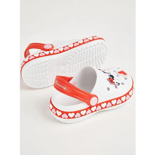 Dép sục sandal clog siêu nhẹ hồng unicorn/minnie trắng George _authentic UK