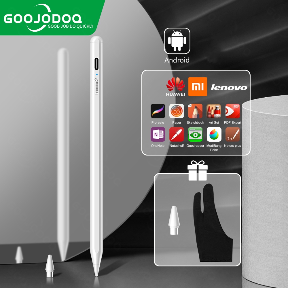 Bút cảm ứng Goojodoq chuyên dụng cho 1 2 / AndroidXiaomi Huawei Samsung for ipad