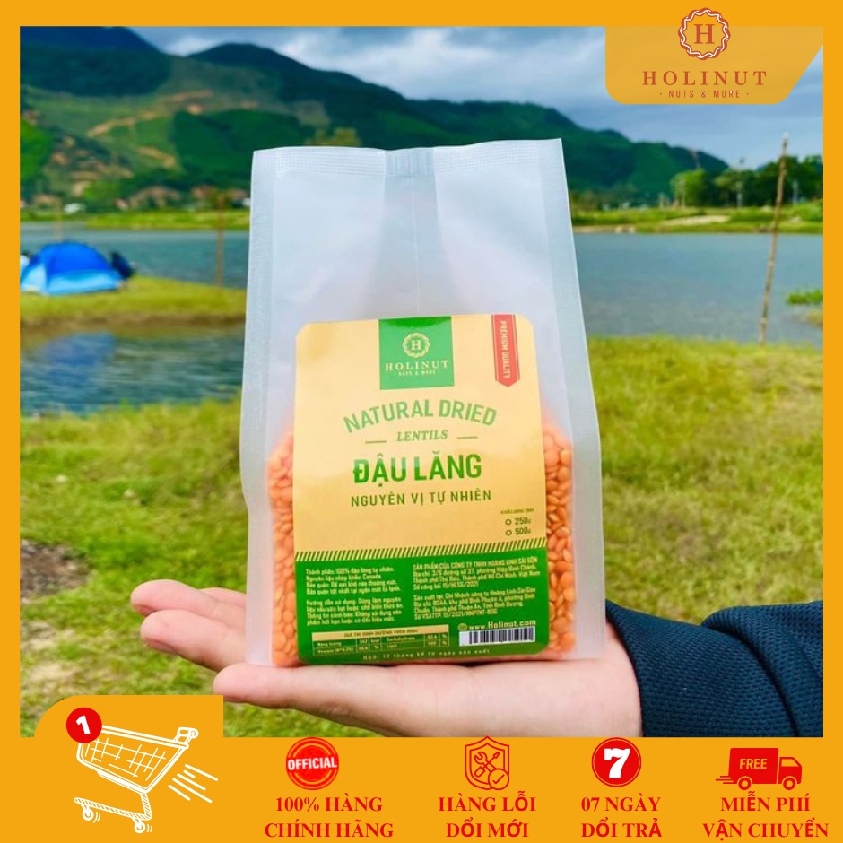 Đậu Lăng đỏ nhập khẩu Canada - Thương Hiệu Holinut /500g