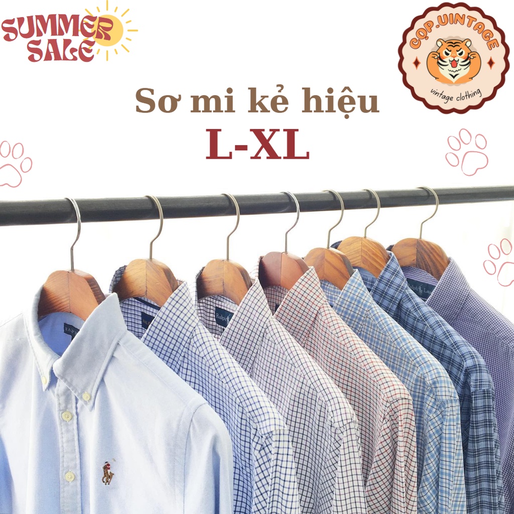 Áo sơ mi kẻ hiệu Nhật,Hàn casual, công sở xịn xò - secondhand (2hand) [𝐅𝐑𝐄𝐄 𝐒𝐇𝐈𝐏]