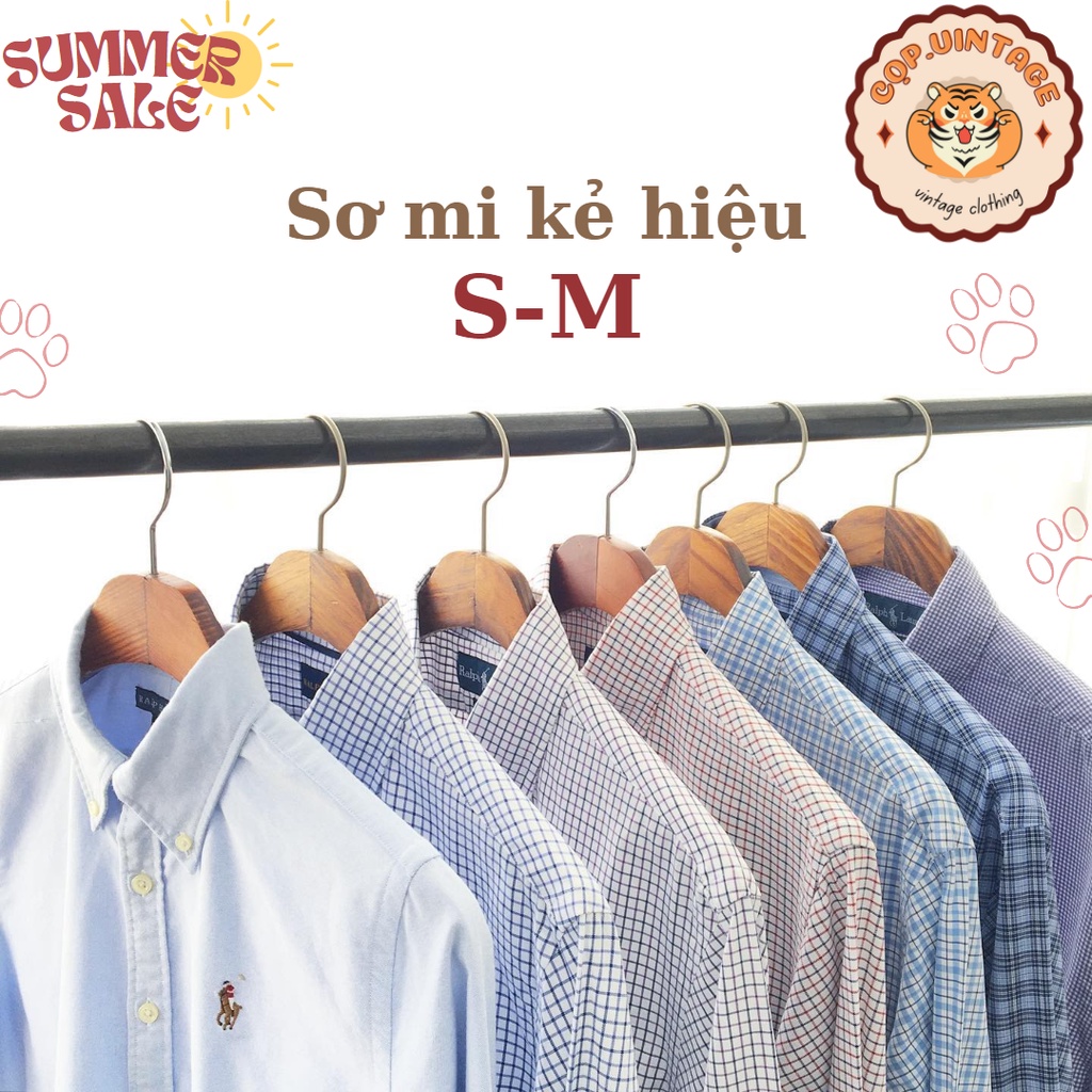 Áo sơ mi kẻ hiệu Nhật,Hàn casual, công sở xịn xò - secondhand (2hand) [𝐅𝐑𝐄𝐄 𝐒𝐇𝐈𝐏]