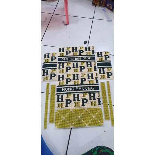 SET TÚI THÊU CHỮ THẬP THEO TÊN