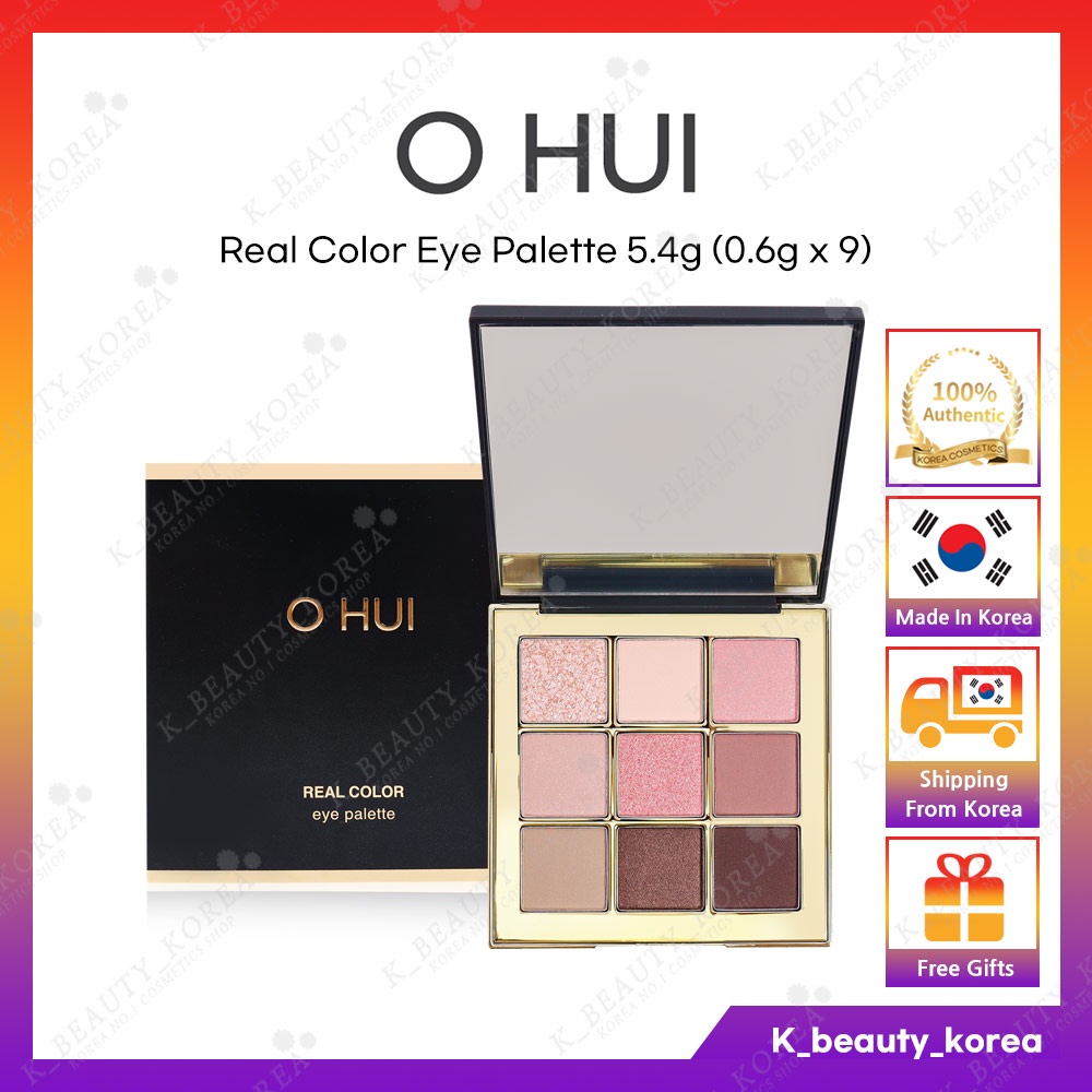 Real Color Bảng Phấn Mắt 02 Màu Sắc Trang Điểm Phong Thủy